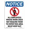 Signmission OSHA, 10" H, 14" W, Peel & Stick Wall Graphic, 14" W, 10" H, Landscape, OS-NS-RD-1014-L-10074 OS-NS-RD-1014-L-10074 - alternate 1